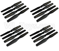 Visuo XS812 Propellers Parts,Main rotor blades(16pcs),Visuo XS812 Parts